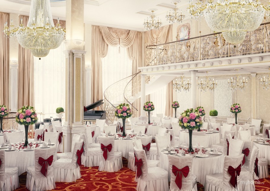 Банкетный зал в кафе