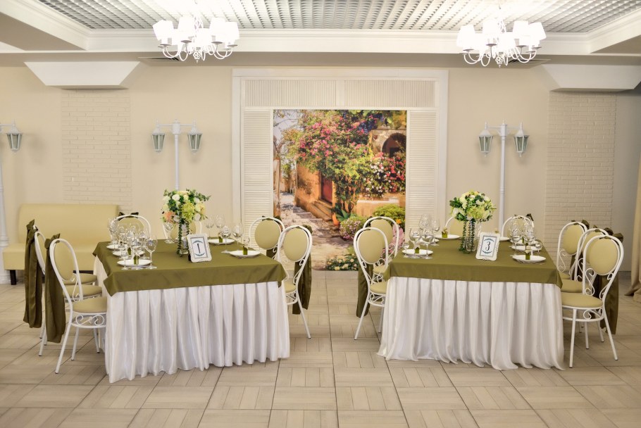 Тематика путешествия в интерьере банкетного зала