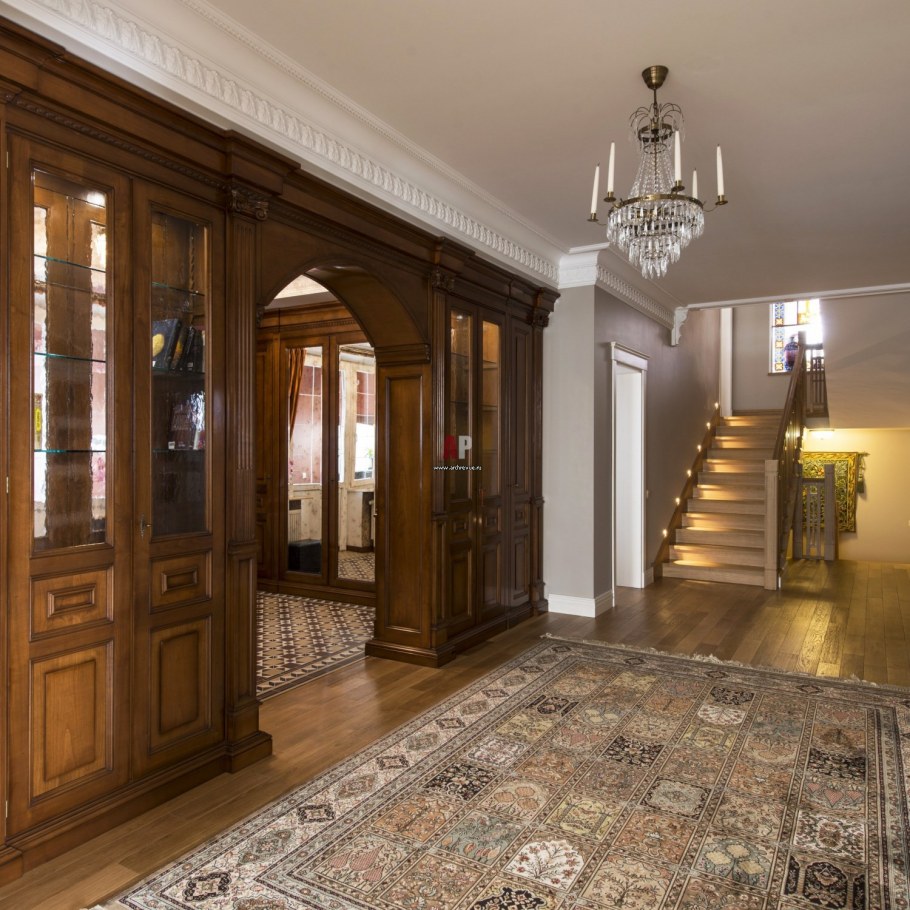 Англия интерьер лестничный Холл