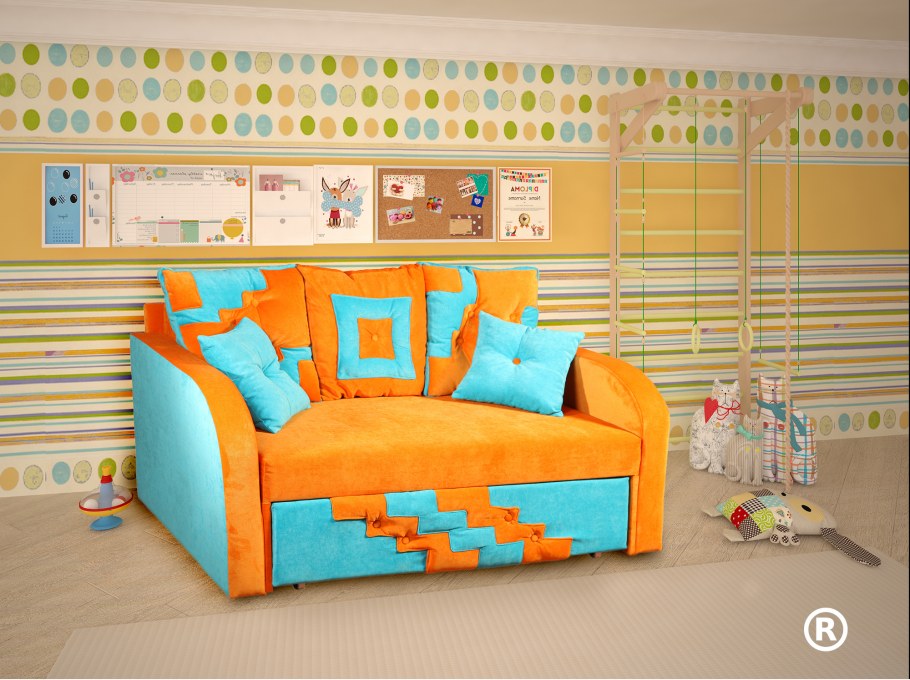 Мебельные кушетки для детского садика