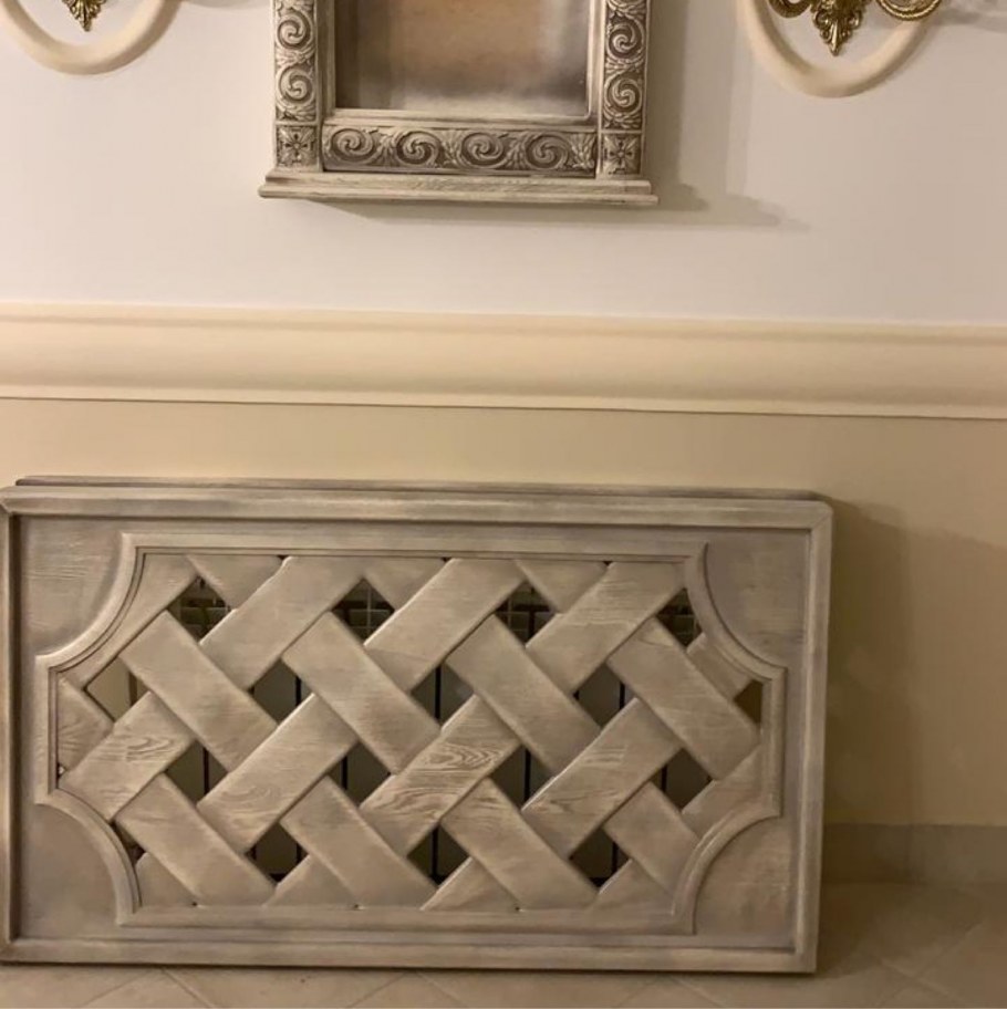 Гипсовая мозаика в интерьере