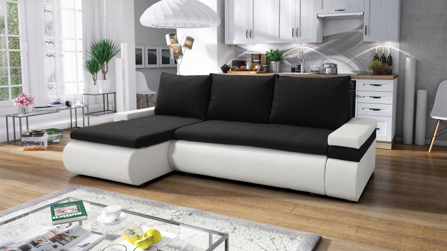 Диван угловой Манхэттен Textile Grey