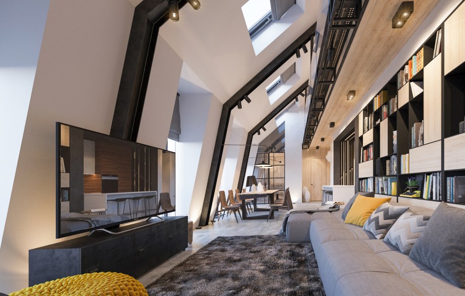 Дюплекс в Нью Йорке