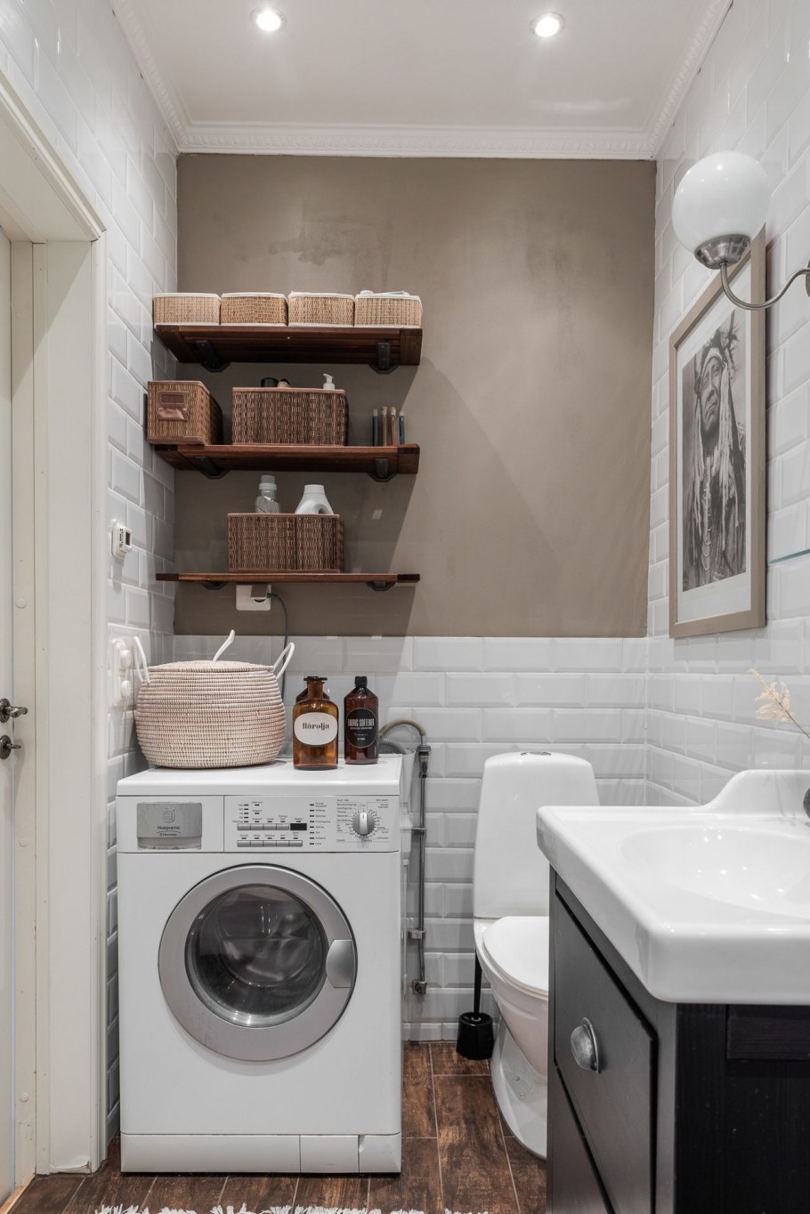 Ванная комната со столешницей