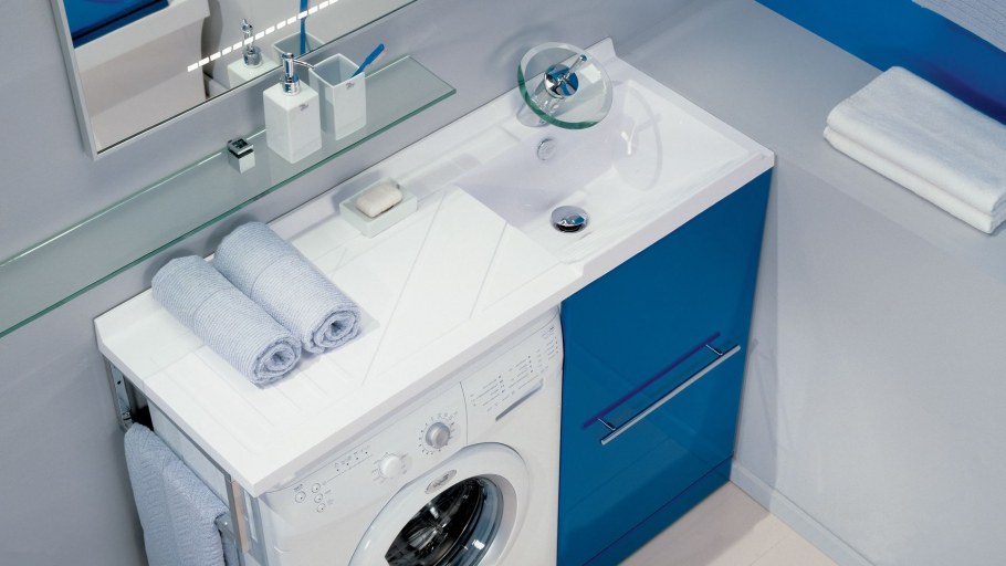 Ванная комната экостиль