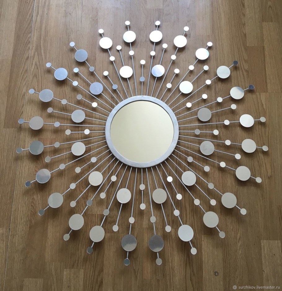 Декор для дома капли зеркальные