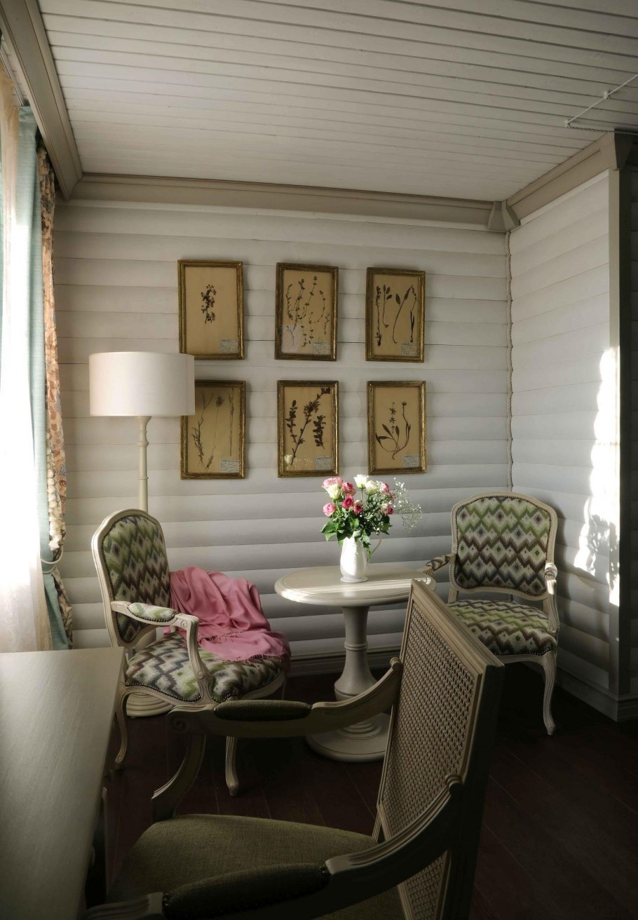 Блок Хаус в интерьере