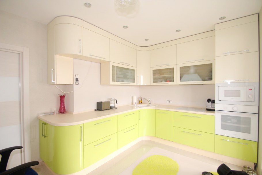 Кухни МДФ эмаль