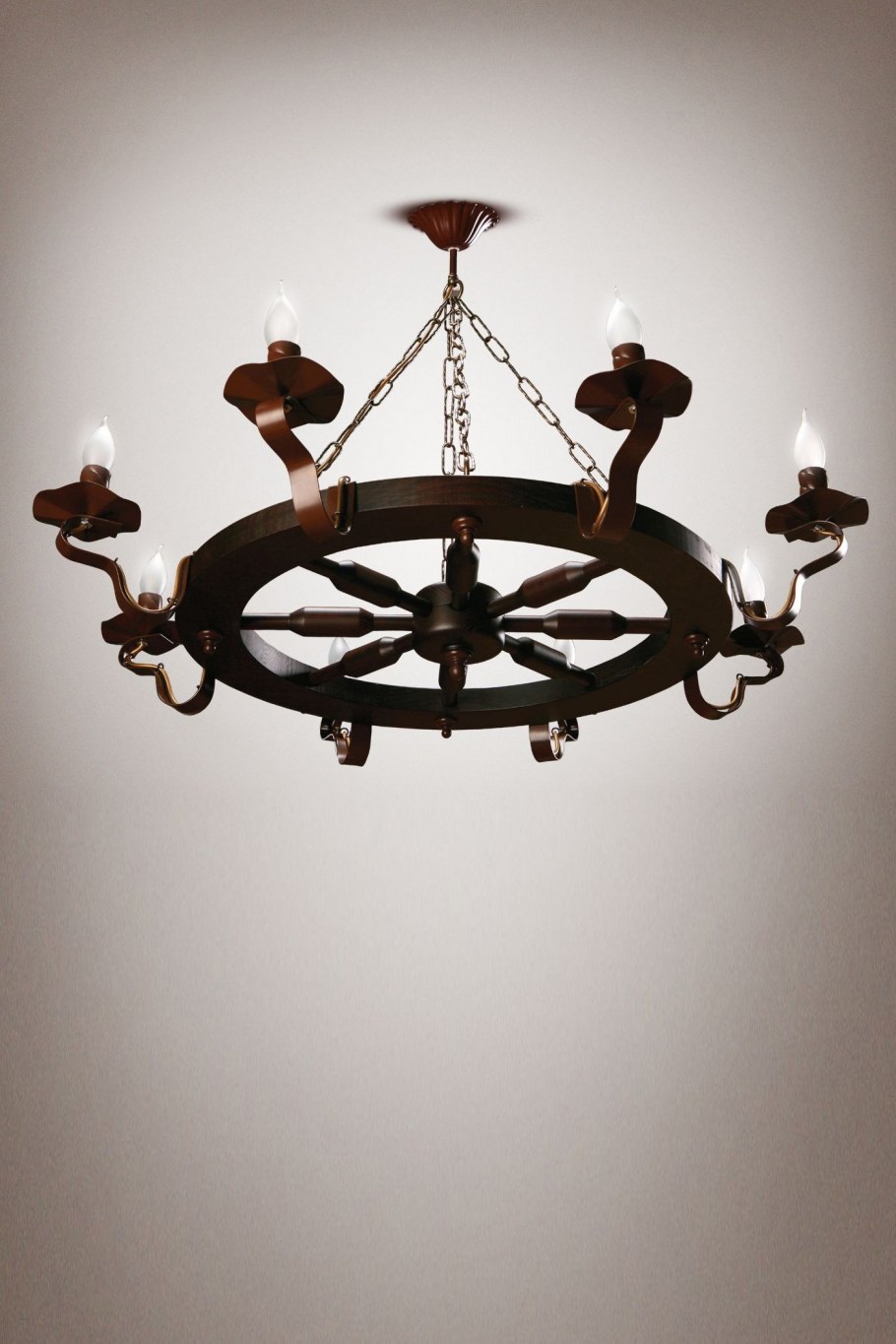 Люстра Кантри n&b Light трактир 14804/1