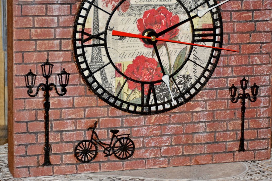 Настенные часы в стиле лофт