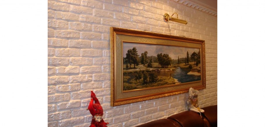 Панно из декоративного кирпича