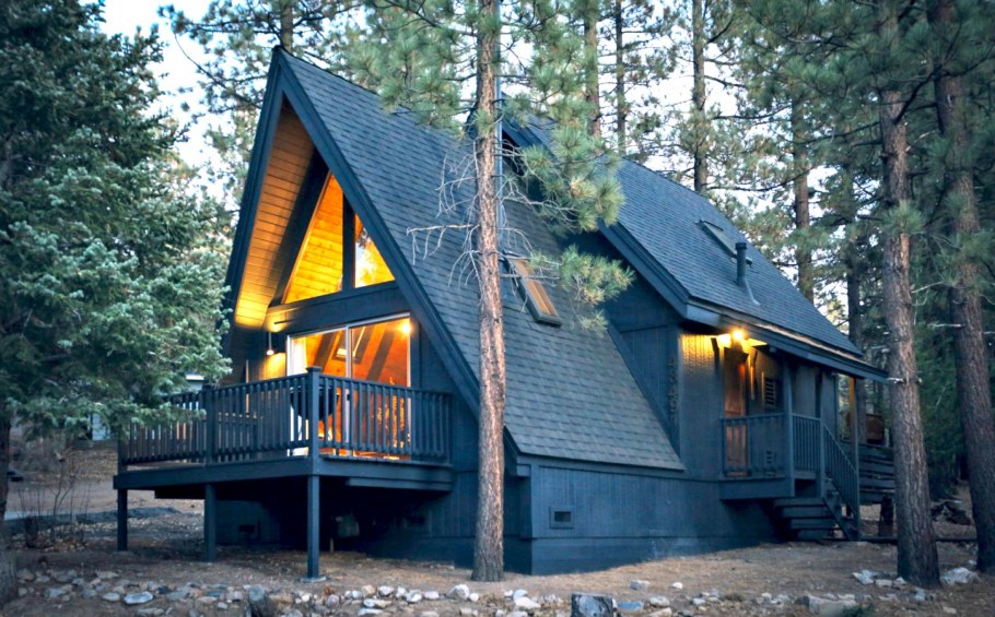 Дом с крышей до земли