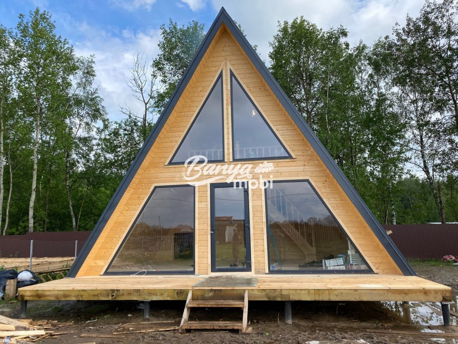 Дом шалаш а фрейм проект