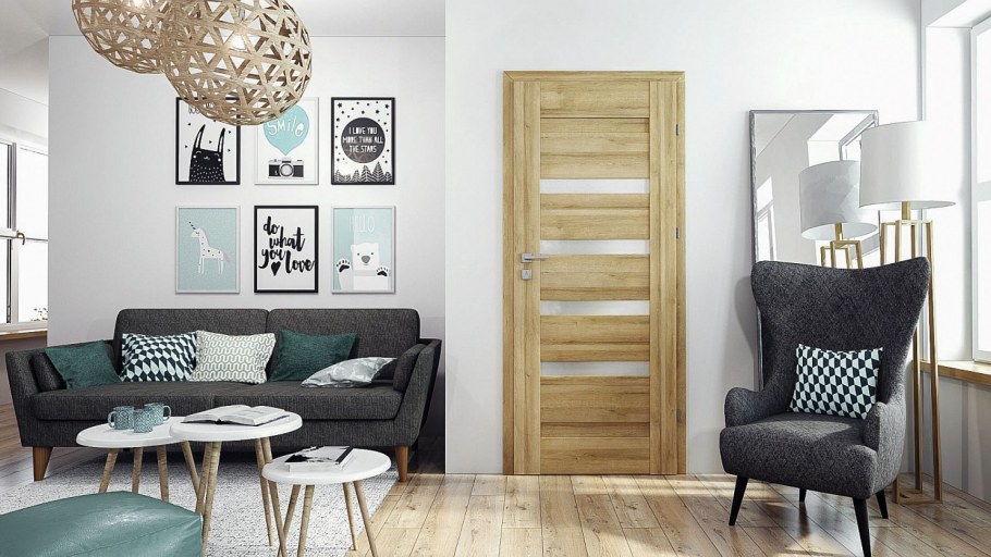 Прихожая в ярких цветах