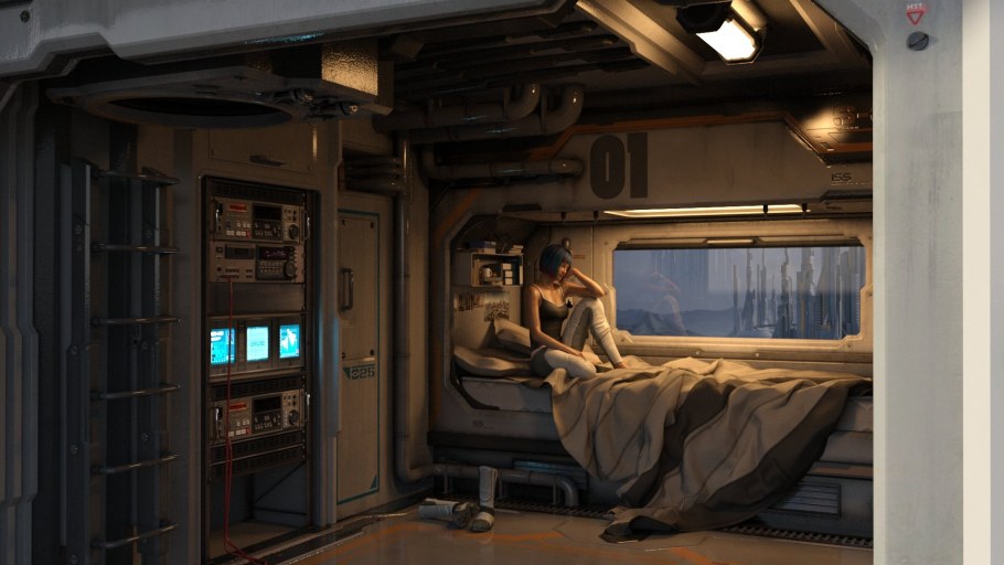 Sci Fi каюта двухместная