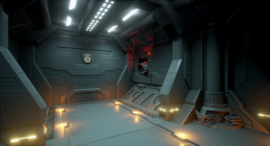 Киберпанк коридор