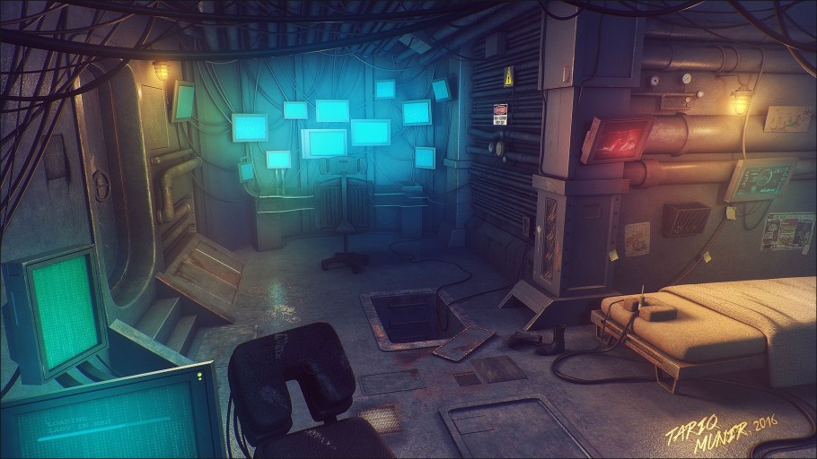 Комната амонг АС 3д