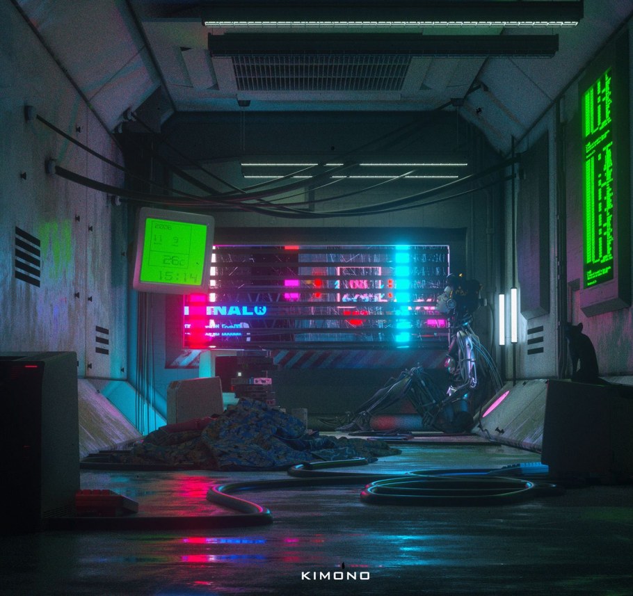 Cyberpunk 2077 интерьеры