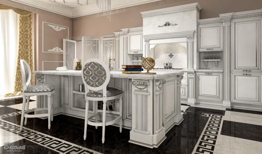 Кухня в стиле Ампир