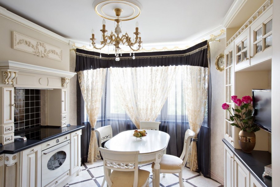 Кухня столовая в стиле Ампир