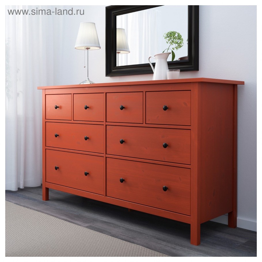 Opphus ОПХУС комод с 2 ящиками, белый/фоннес60x42x91 см