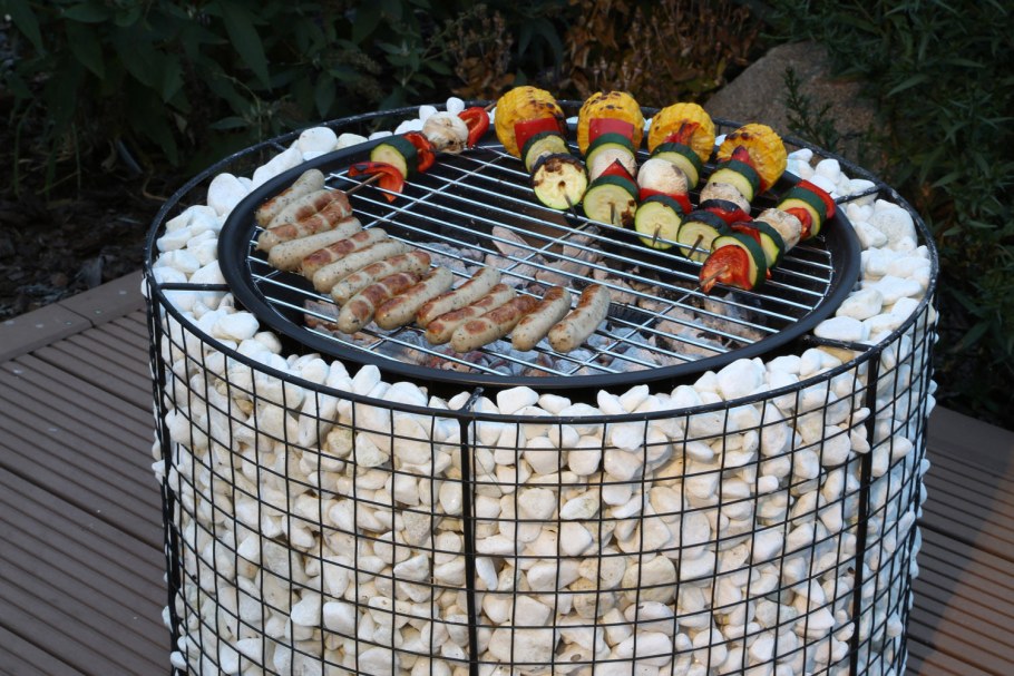 Габионы барбекю