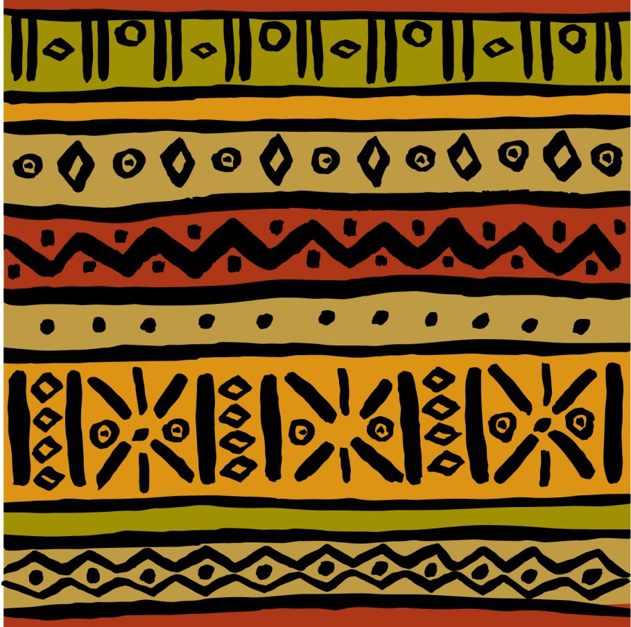 Африканский узор орнамент для детей