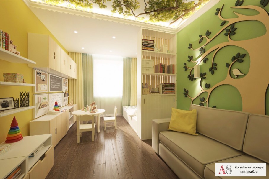 Интерьеры квартир трехкомнатных