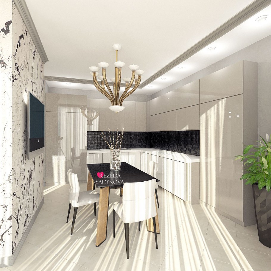 Дизайнер трехкомнатной квартиры