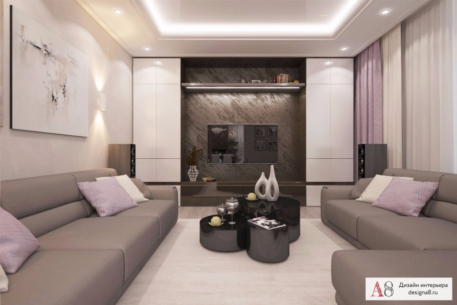 Трехкомнатная квартира для семьи с 2 детьми