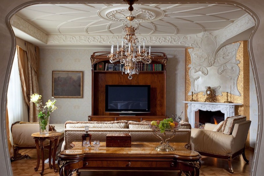 Лепнина в стиле ар деко