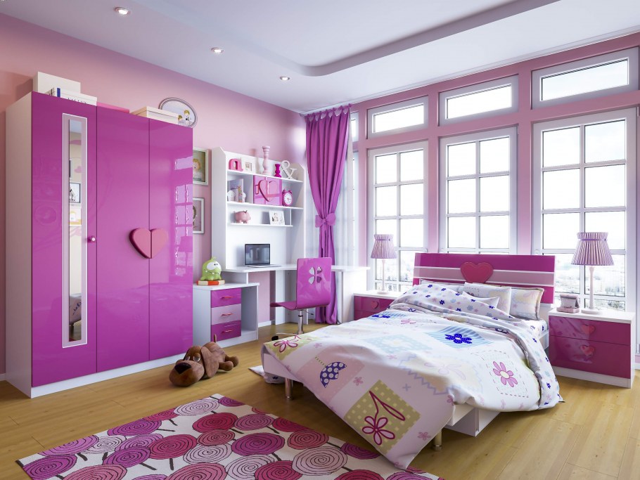 Комната для девочки подростка в современном стиле
