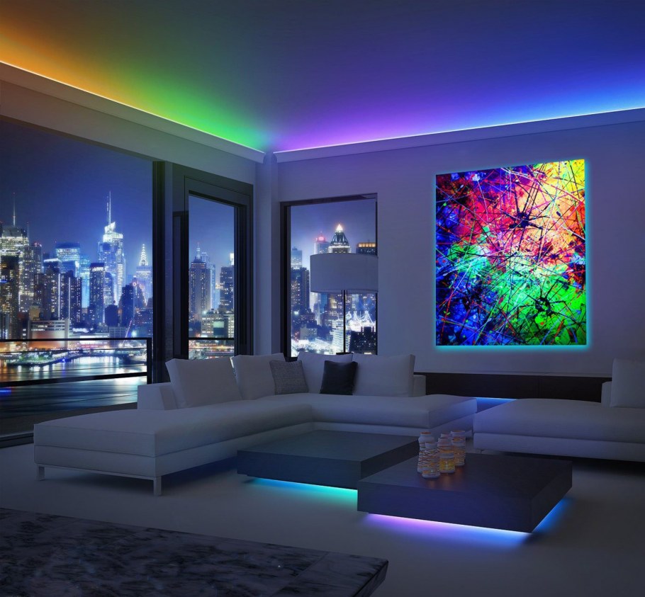 Освещение в комнате