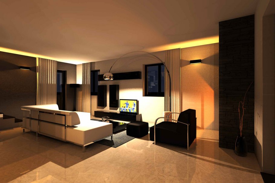 Декоративное освещение помещения