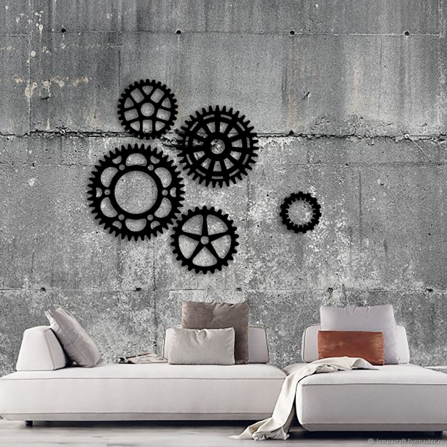 Настенный декор лофт