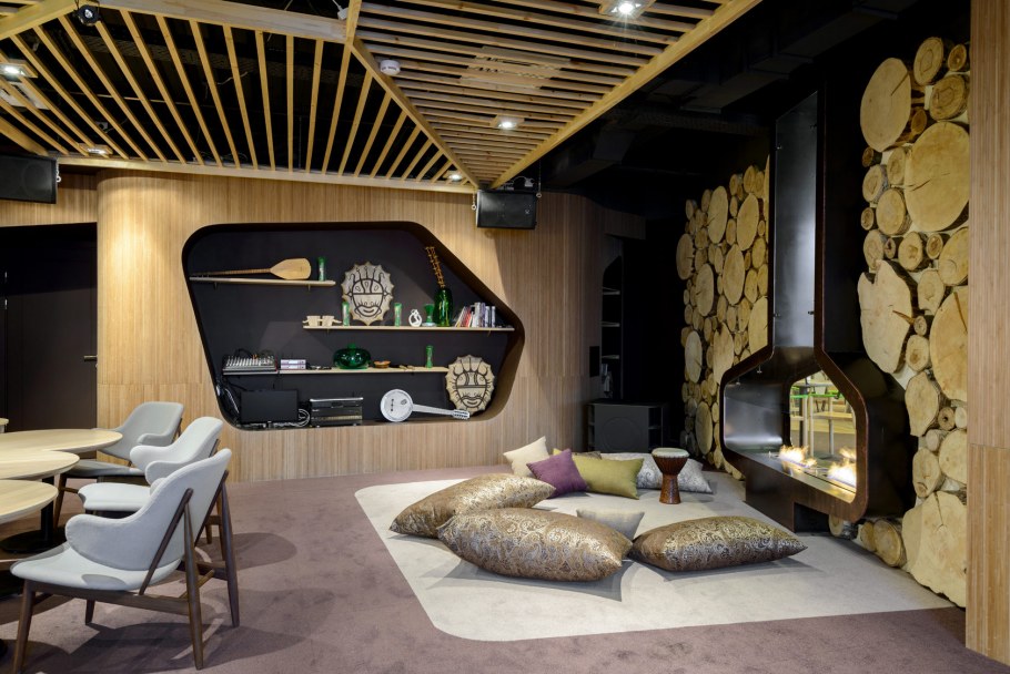 Необычная комната отдыха