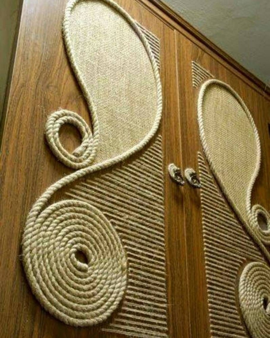 Корзина из джута