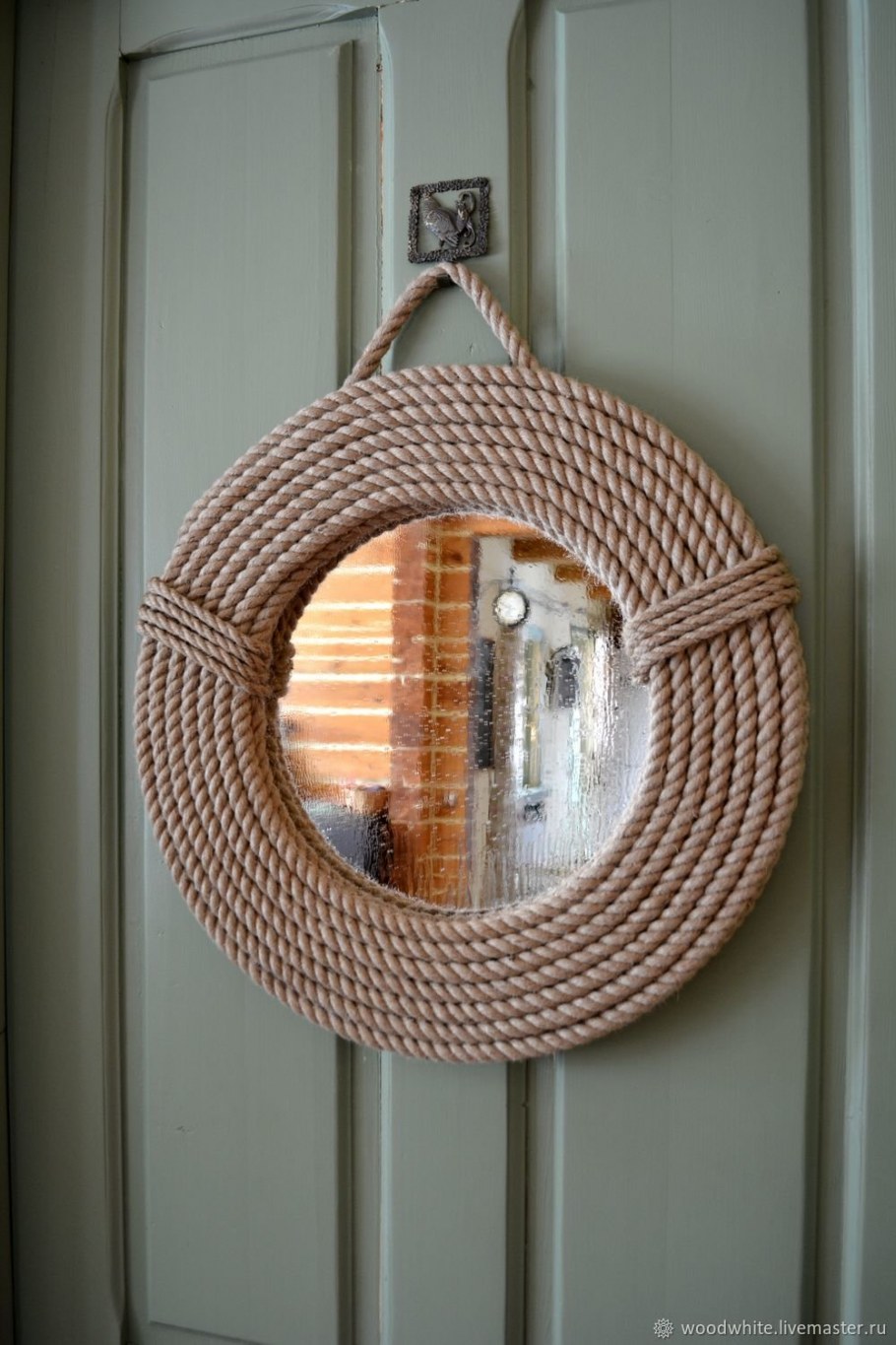 Интерьерные корзины из джута