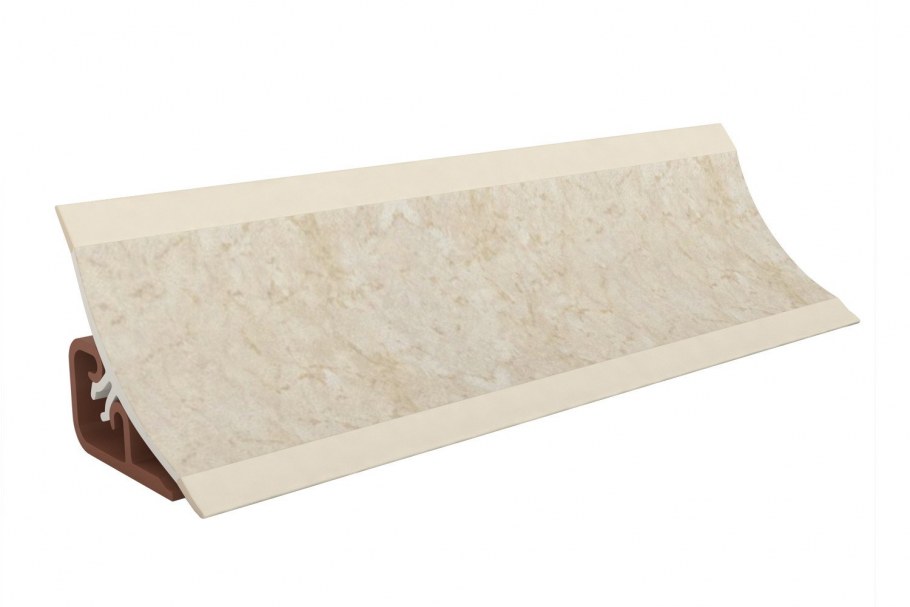 Плинтус мрамор лосось 3 м Hoff