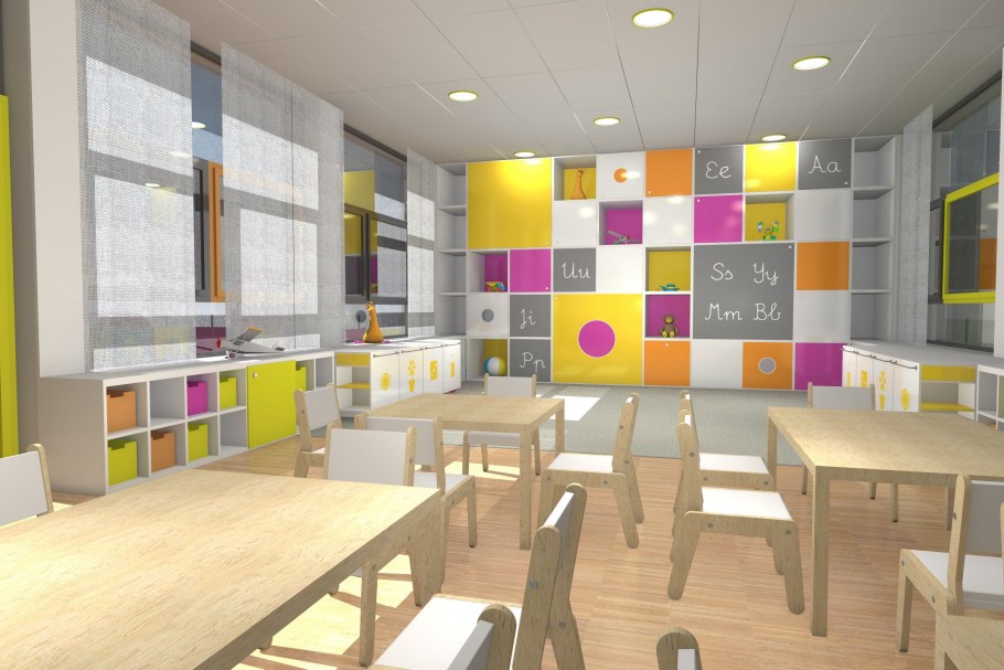 Интерьер учебного класса