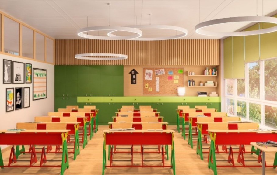 Интерьер школьного класса