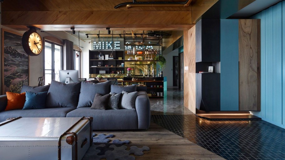 Американский лофт в интерьере