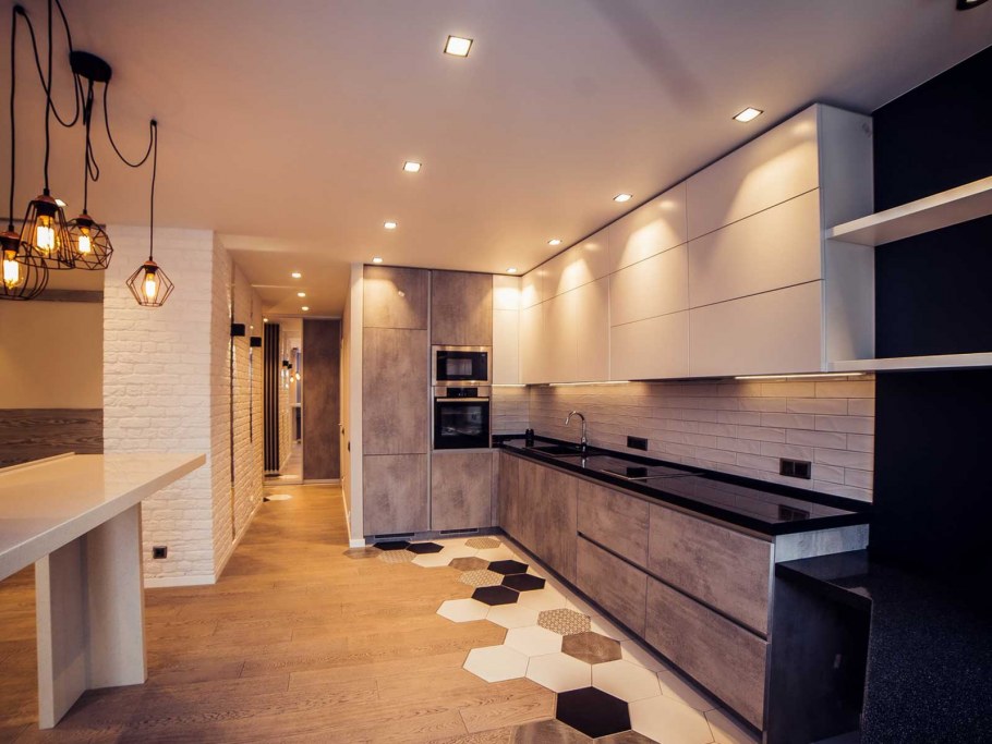 Кухонный гарнитур в стиле лофт