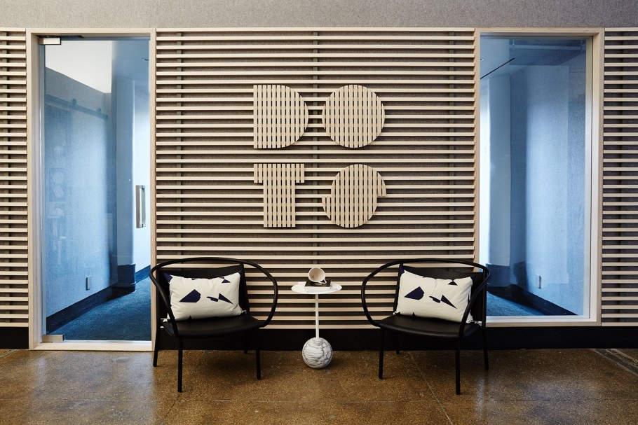 Горизонтальные рейки в интерьере