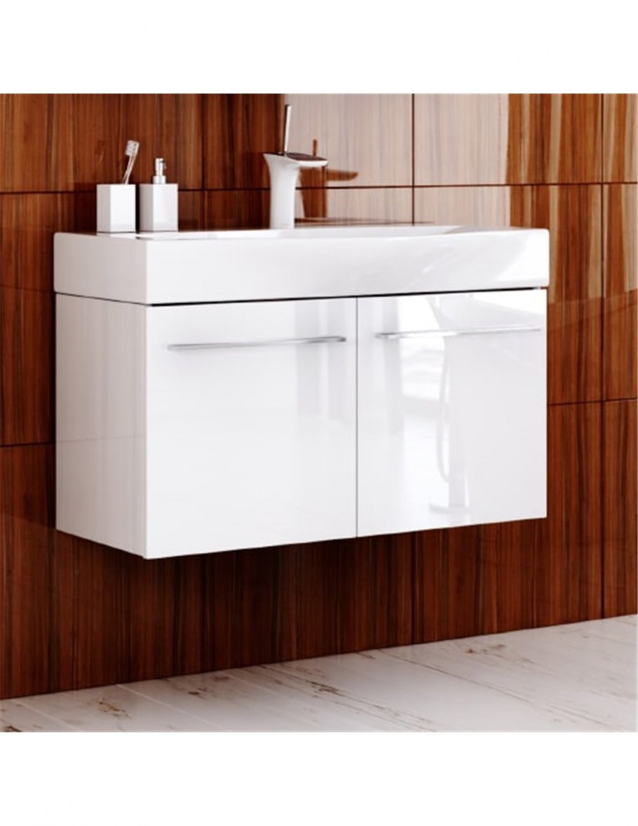 Тумба с раковиной Aqwella "Милан" 80