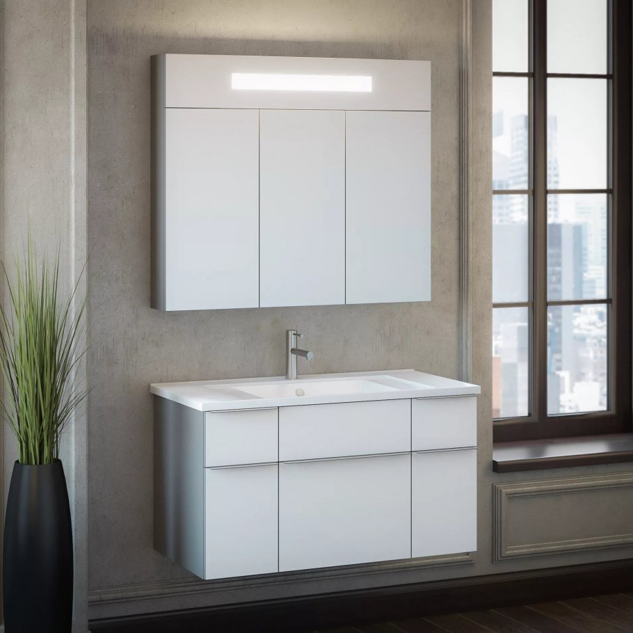 Комплект мебели smile Кристалл 90