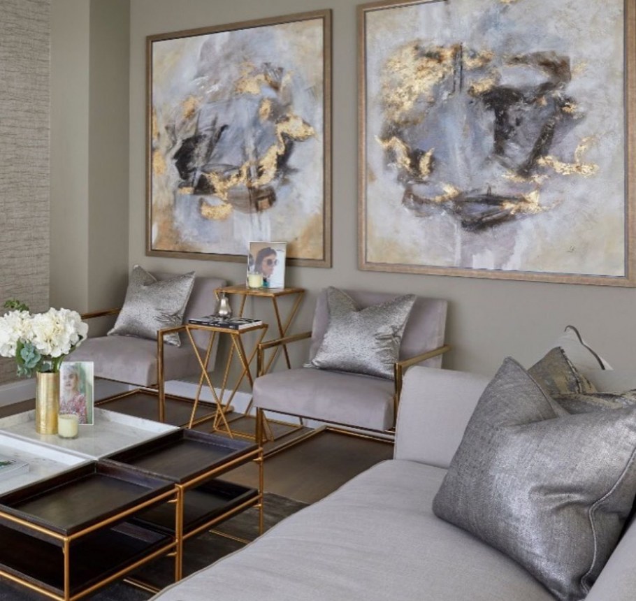 Стиль гламур в интерьере