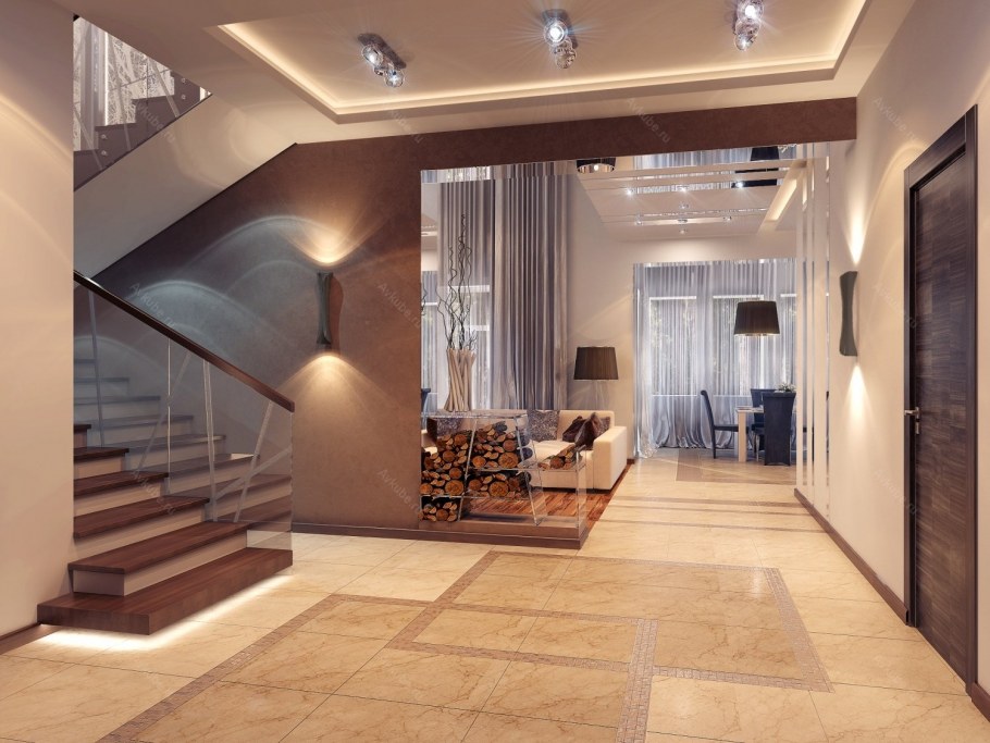 Внутренняя отделка коттеджа