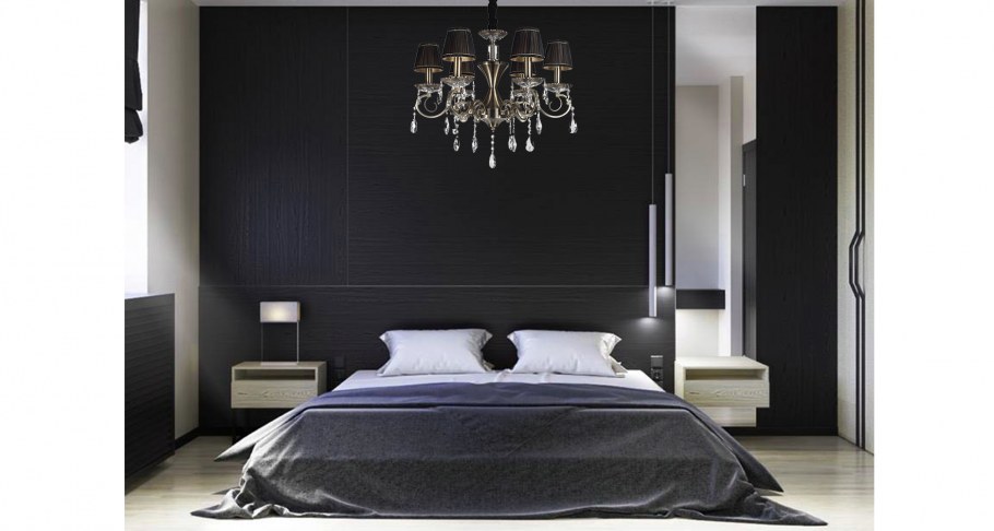 Стильная мужская спальня