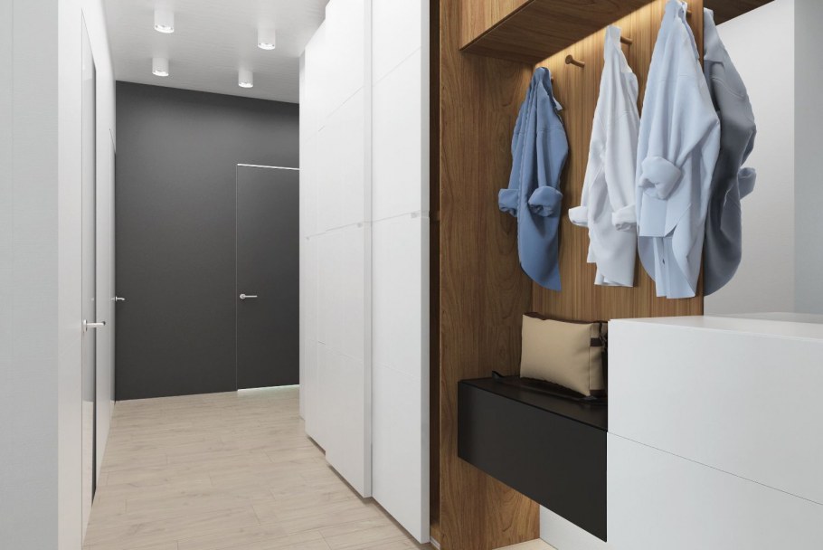 Прихожая в минималистичном стиле